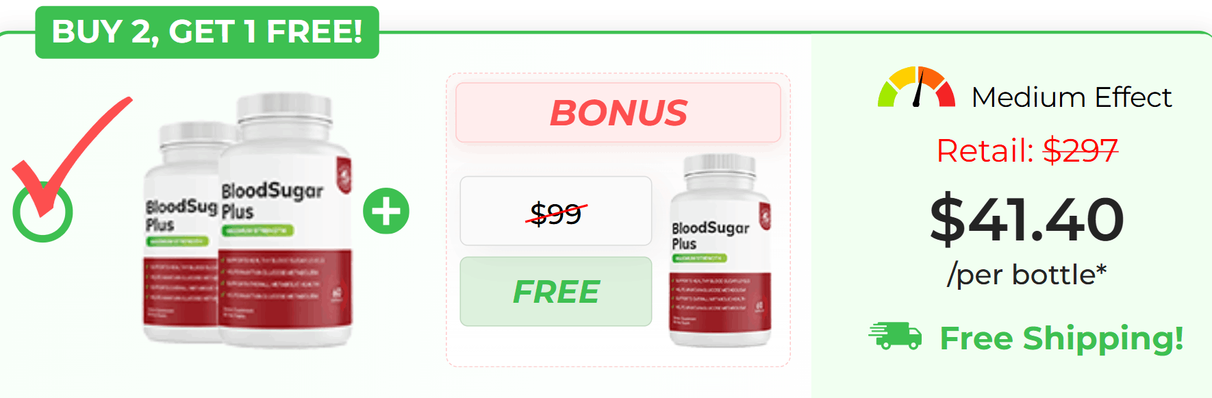EverGreen Blood Sugar 6 bottle